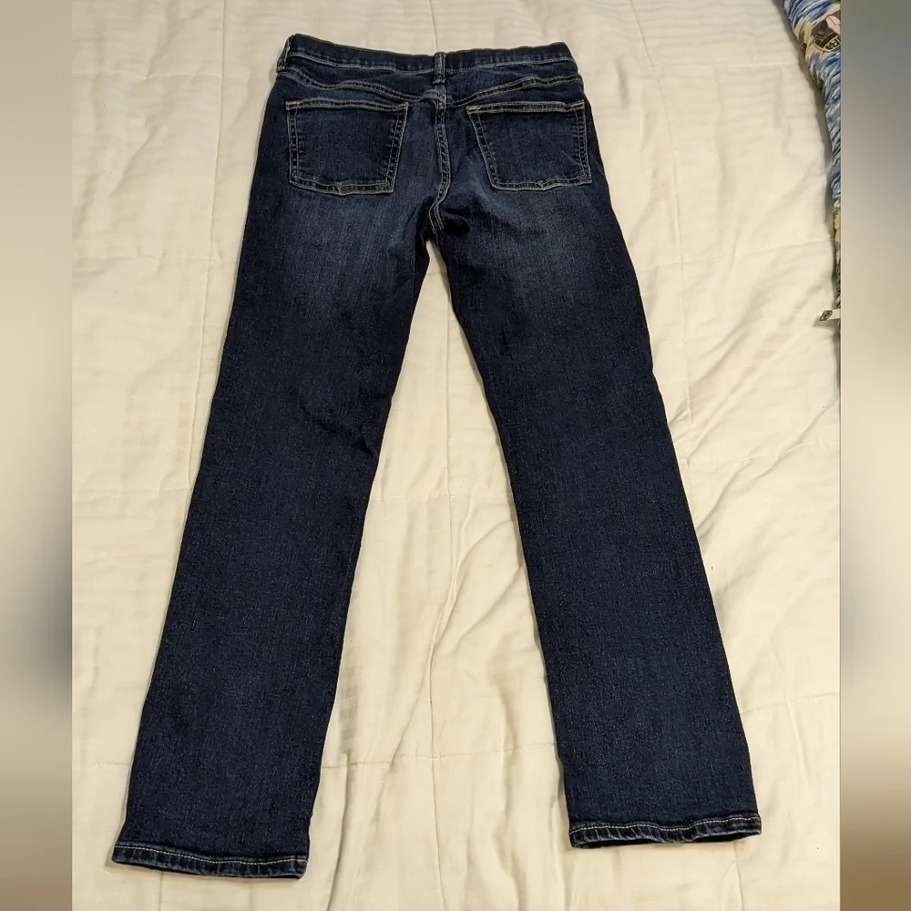Old Navy dark blue Karate slim jeans size 14